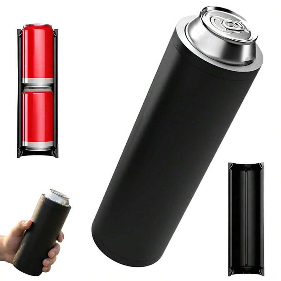 Double Tactical Reload Can Holder, Tactical Dual Can Holder-Rapid Reload 2 * 12oz Can Holder For Soda, Fast Fill Insulated Sleeve, Assault Tactical Insulation Sleeve-Ultra Chill System