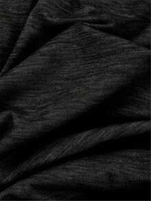 2pcs Plus Size Women Casual Solid Color Drawstring V-Neck Knitted Shorts Set, Short Sleeve Hooded Sweatshirt Top With Ribbed Hem, Paired With Elastic Shorts, Suitable For Elegant Leisure, Sports & Daily Wear In Spring/Summer/Autumn