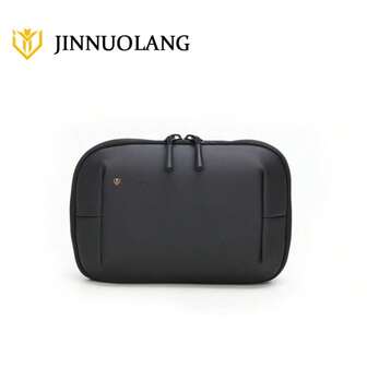 Bolsa organizadora digital JINNUOLANG, bolsa de almacenamiento de accesorios de cable de datos, estuche digital para tarjeta SD, bolso de mano portátil de viaje