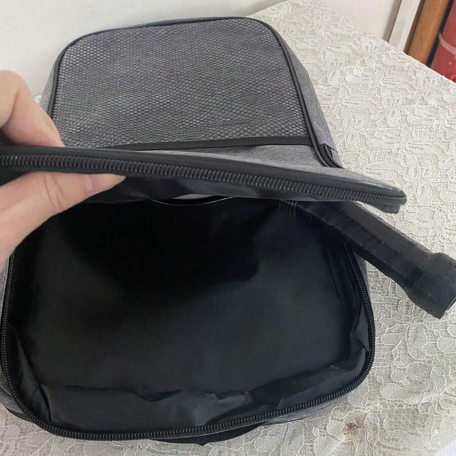 1pc Premium Adult Pickleball Paddle + Net Bag + 2 Pickleball Balls (26 Holes And 40 Holes), Solid Wood Face, Excellent Craftsmanship, Cold Press Technology