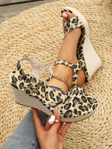 Leopard Print, Black and Brown