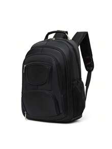 Mochila Impermeável Unissex de Grande Capacidade com Alça de Aço para Viagem, Escritório e Notebook - Portanto - Visão 7