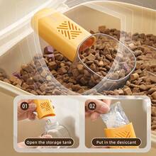 新款多功能宠物食品勺，带刻度，猫狗通用，防潮喂食勺