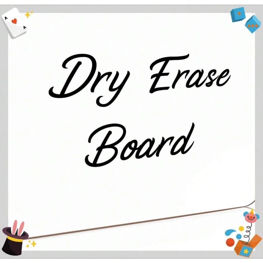Small White Board Dry Erase Mini Whiteboard 9x12 Inch Small Dry Erase Board Marker Board Dry Erase Lapboards Handheld Personal White Boards For Students Whiteboard Office - 預設 - 查看 1