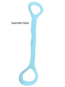 أشرطة مقاومة من السيليكون مانعة للانزلاق، أشرطة مطاطية، أشرطة قابلة للشد، مناسبة لتمارين الذراع والكتف والظهر والساق، معدات تمارين الجسم العلوي، أشرطة مقاومة محمولة للمنزل/المكتب، مناسبة للبيلاتس واليوغا