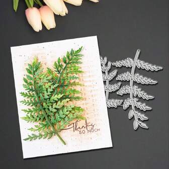 树枝金属切割模具，DIY剪贴簿相册和压花模板，贺卡制作工具，卡片纸切割工艺品，礼品卡制作模板模切件