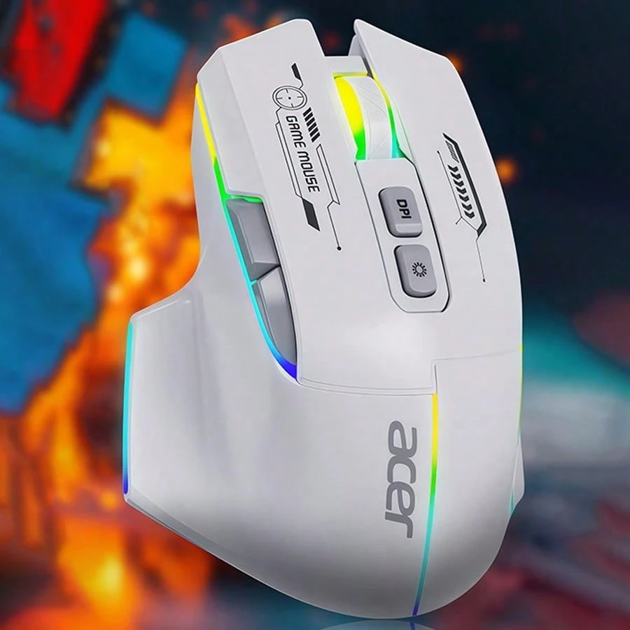 White Wireless Dual-mode