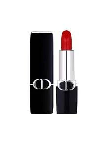 CHRISTIAN DIOR ROUGE DIOR SATIN #999 | 1,5 g, minitamaño de viaje, icónico labial rojo, acabado satinado, duradero y altamente pigmentado - #999 - Ver 2