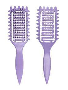 New Upgraded Curling Hair Styling Comb, With Bristles And Special Design For Curly Hair, Designed For Shaping And Styling Men And Women's Curly Hair, Reduces Pulling And Hair Separation. - Multicolor - View 19