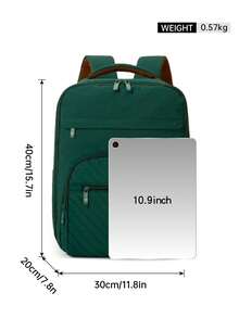 Myco 瑞安航空登机箱，飞机背包，40x20x25厘米单肩包，轻便女士旅行背包，2025新款极简设计，适合中学生、旅行、徒步、装笔记本电脑，尼龙材质，男士返校礼物 - 彩色 - 查看 7