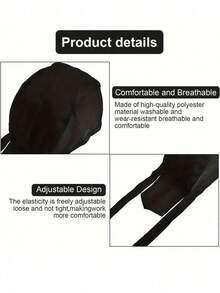 1pc, Adults Chef Hat, Chef Cap For Men Women, Adjustable Cooking Hat With Elastic Band, Reusable Chefs Hat, Professional For Kitchen Coffee Restaurant Food Service, Kitchen Supplies, Accessories, - 彩色 - 查看 6