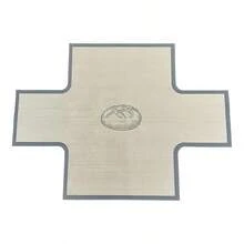 LDQ 可重复使用硅胶面包烘焙垫 - 不粘，耐热高达 356°F (185°C)，适用于 9x5 英寸/1.5 磅面包模具，易于清洁家用酵母面包、酸面包和速成面包烘焙托盘（兼容面包模具） - 彩色 - 查看 7