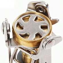 Mini portable titanium alloy automatic 2600W power folding camping stove for outdoor cooking like picnic, camping and hiking - ‎mini estufa - Ver 4