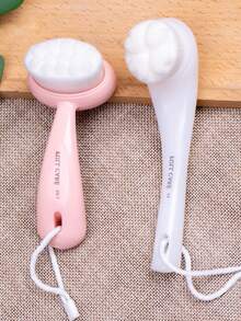 Perie de curățare facială nouă Zhuoyaya, en-gros, dispozitiv de curățare pentru îndepărtarea machiajului moale, îndepărtarea punctelor negre ale porilor cu perie facială în formă de arc cu frânghie agățată