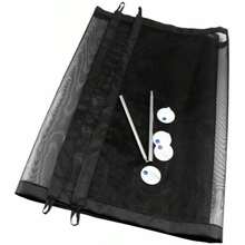 Puerta de  para Bebs y Mascotas Protectora Retrctil Malla Resistente y Plegable para Aislamiento y  Puertas y Escaleras para Perros y Pequeos - Negro - Ver 2