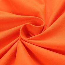 Women's Plus Size Casual T Shirt For NOPE NOT TODAY Letter Graphic Vintage Printed Spring/Summer/Fall T-Shirt Short Sleeved Tee Round Neck Comfortable Top Suitable For Daily Wear Vacation Outdoor Clothing - 橘色 - 查看 3