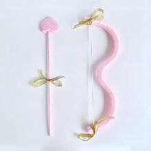 Set de mini arcos de Cupido, Arco de Cupido del Día de San Valentín, Flecha de Cupido, Flecha de la Diosa, Regalo de fiesta, Perfecto para el Día de San Valentín, Halloween, Carnaval, Fiestas de cumpleaños, Fiestas temáticas, Accesorios de disfraz, Accesorios de ropa (Rojo, Rosa)