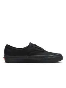 Giày thể thao Vans Authentic màu đen dành cho nữ có kiểu dáng cổ điển, màu trơn, chất liệu vải canvas, mang lại sự thoải mái và phong cách thể thao lý tưởng cho việc đi bộ, chơi thể thao và các hoạt động thường ngày. - đen - Xem 3