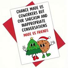 Funny Santa Slay Christmas Card - Santa Claus Splitting Pose With "Slay" Text - Red & Black Holiday Greeting Card For Office, Party, Or Gift - Christmas Party Decoration - Santa Slaying Santa Design, Christmas Card, Festive Stationery, Playful Design, Quality Paper Material, Office Stationery, Quirky Stationery, Durable Stationery, Office Workers, Novelty Christmas Card, Greeting Card, Card With Envelope - Multicolor - View 12