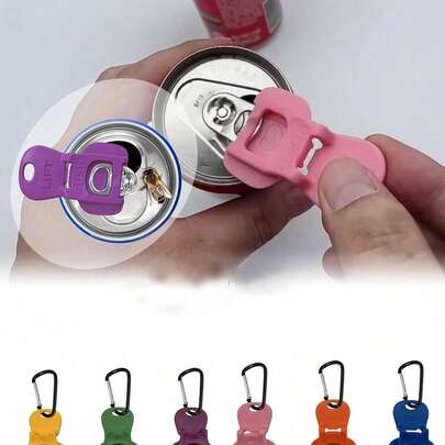 Plastic Soda Can Opener Has A Dust-Proof Sealing Function, It Is A Simple And Compact Bottle Opener, And Also Has A Dust-Proof Sealing Function. It Can Be Used As A Keychain Or Pendant, Small And Portable, Suitable For Family Gatherings, Picnics, Outings And Office Environments. Stable Operation, Can Easily Open The Bottle Cap, And After Opening