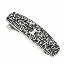 "Celtic Yggdrasil Tie Clip - Nordic Mythology Formal Accessory" - bạc cổ - Xem 7