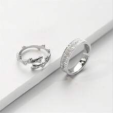 Anillos de Pareja Creativos para Mujeres Regalo de Navidad - colocar - Ver 7