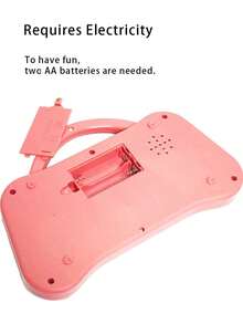 Kids Cartoon Music Electronic Piano Toy With Sound Effects, Music Toy, Educational Toy, Funny Cartoon Toy, Parent-Child Interactive Toy, Built-In Handle, Clear Sound Quality (Batteries Not Included) - Multicolor - View 11