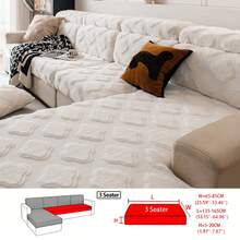 1 chiếc bọc ghế sofa tối giản lấy cảm hứng từ mây, bọc đệm phòng khách cao cấp chống trơn trượt, có thể giặt máy/tay, thân thiện với thú cưng, phù hợp cho mọi mùa, sử dụng trong nhà, bếp, phòng ngủ, văn phòng. - Màu be - Xem 15