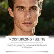 15毫升男士焕活眼部精华液，滋润紧致眼周肌肤，带按摩滚轮