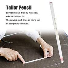 ml ZAICOLER Tiza de Sastre Paquete de 12 Unidades Marcador Invisible Borrable para Tela Tiza para Coser para Tela Lápiz para Marcar Manualidades Marcadores de para Coser y10101 - 587 - Ver 3