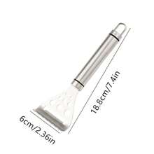 1pc 2-In-1 Stainless Steel Cheese Grater, Cheese Shredder & Zester, Kitchen Tool