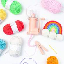 Portable Handmade Weaving Loom, Craft Weaving Tool, Weaving Spool, Weaving Maker For DIY Bracelets - Multicolor - View 10