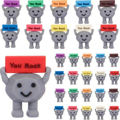 1/5/10个迷你“你真棒”小摆件 - 积极励志鼓励礼物、派对装饰、礼品袋填充物和奖励道具，送给家人和朋友，房间装饰、桌面装饰、鼓舞人心的礼物