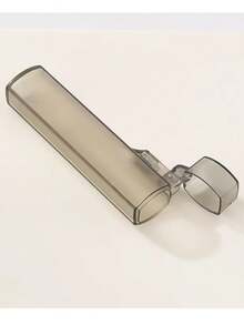 3 صناديق تخزين شفافة بلاستيكية محمولة لأعواد الأسنان والقطن، تصميم أسطواني للحمل بسهولة، مناسبة لصناديق التخزين الصغيرة للتخييم والاستخدام في الهواء الطلق. طراز حديث وبسيط، صندوق بلاستيك شفاف، حقيبة مستحضرات تجميل، حقيبة أدوات التجميل، صندوق تخزين المكتب، صندوق تخزين مستحضرات التجميل، صندوق مجوهرات، هدية شخصية، أدوات المطبخ