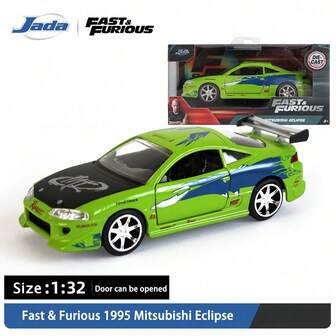  JADA 1:32 Escala "Fast & Furious" Serie de autos a escala, Mitsubishi, Buick, Modelos de réplica de autos clásicos