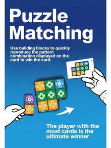 Block Puzzle Parent-Child Interactive Toy - Family Leisure Fun For Kids & Adults, Brain-Teasing Educational Game, Perfect Christmas & Birthday Gift Ages 3+ - Game UZZLE - View 6