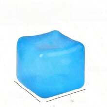 1/6PCS Squishy Toys, Stress Relief Toys, Slow Rising Pressure Cube Ball - Soft Stretchable Anxiety Relief Toys For Adults, Water Cube Ice Cube Squeeze Toys For Stress Relief And Venting, Office, Home, Classroom, Small Gifts, Small Toys (Random Color) - Multicolor - View 11