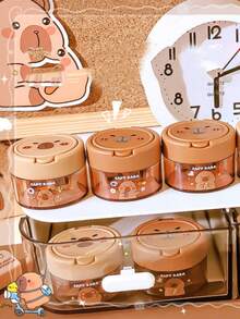 1/3PCS Capybara Fun Flip Flip Double Hole Pencil Sharpener Elementary School Cartoon Creative Mini Sharpener Pen Sharpener Pen Sharpener