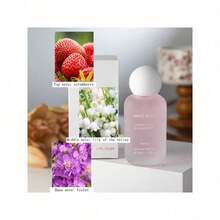 Musk Marshmallow Eau De Parfum For Women | Gourmand Perfume With Strawberry, Marshmallow & Cocoa | Sweet, Fluffy & Addictive | Long-Lasting Dessert Scent - 花卉印花 - 查看 7