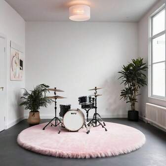 1pc Soft Faux Wool Long Plush Pure White Christmas Tree Skirt, Soft Texture Holiday Decor Christmas Tree Skirt, Festive Atmosphere Tree Skirt, Suitable For Scene Decor, Room Decor, Home Decor, Holiday Party Decor, Christmas Decoration