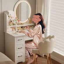 Vanities & Vanity Benches - Cream - View 4