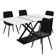 Dining Table & Chair Sets - White - View 5