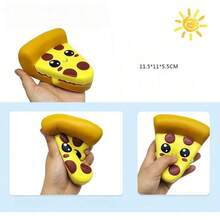 1PC Squishies Cake Snacks Slow Rising Squishes Toy For Kids Soft Cooky Sandwich Scented Stress Relief Realistic Food Cute Squeeze Squeeze Toy - Multicolor - View 13