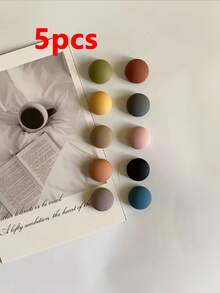 10 Stück süße Kawaii Kühlschrankmagnete - Pastellfarben & neutrale Töne Aufkleber (Rosa, Beige, Blau, Grün, Braun, Grau, Rot, Weiß) - Kunststoff Whiteboard Magnete, geeignet für Notizen, Fotos, Kühlschrank, Pinnwand und Haustiermarken, ideales Geschenk - Verschiedenfarbig - Übersicht 14