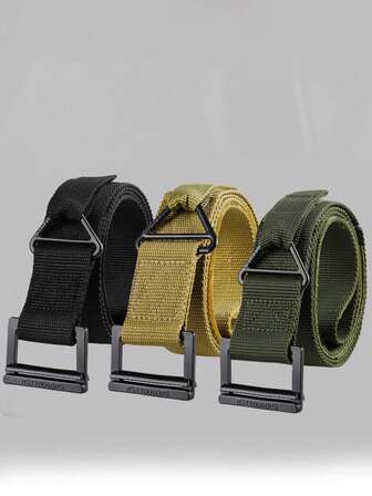 Cinturón táctico para exteriores, cinturón táctico de rescate y rappel, cinturón de entrenamiento de nailon resistente