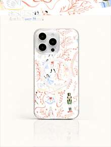 1pc White Swan Lake Ballet Nutcracker Pattern Clear Magnetic Acrylic Phone Case 1800 Strong MagSafe Shockproof & Crystal Clear Design Holiday Gift For Girlfriend Or Self Use Compatible With IPhone 17 16 15 14 13 12 11 XR XSMAX XS X Series & Galaxy S Series Galaxy A Series Galaxy Note Series - 無色 - 查看 1