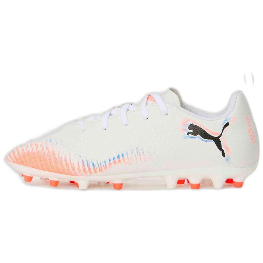 Puma Kids Soccer Shoes - White - View 1