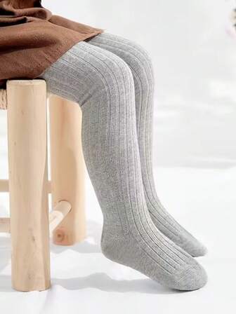 1pc Kids Tight Leggings And Cute Baby Tights