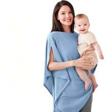 Multi-Functional Nursing Cover, Autumn/Winter Windproof Breastfeeding Scarf, Baby Stroller Canopy, Nursing Shawl, Maternity & Infant Care Wrap