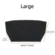 Le Pliage 手提包收纳内胆包，多口袋毛毡手提包收纳袋，带拉链、杯架，返校用品 - 黑色 - 查看 11